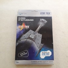 QMx Qraftworks Star Trek Klingon D7 Battlecruiser Foam Core Model Kit
