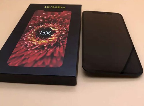 Display Iphone 12 / 12 PRO GX Oled LCD & Touch Screen Bildschirm Display Schwarz - Bild 1 von 3