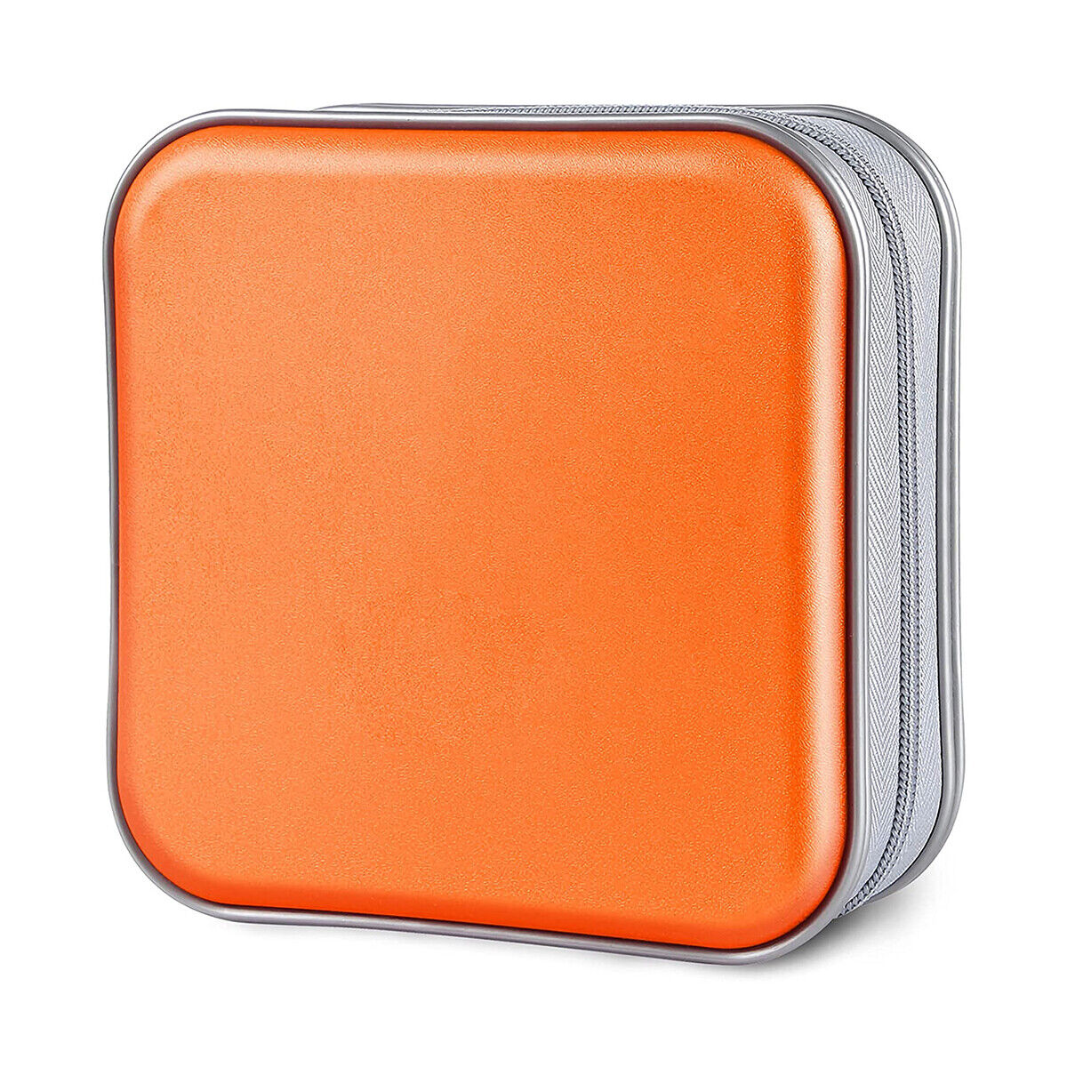 40 Disc CD Case Orange Organizer S 2021 spring and summer new DVD Holder Portable Phoenix Mall Carry VCD