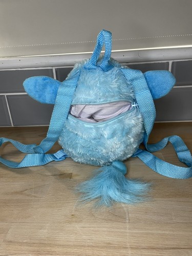 Furby 2013 Hasbro Rucksack Plüsch hellblau 9 Zoll - Bild 8 von 10