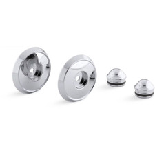 Kohler K-349-CP Slide Bar Trim Kit for Forte and Bancroft, Chrome