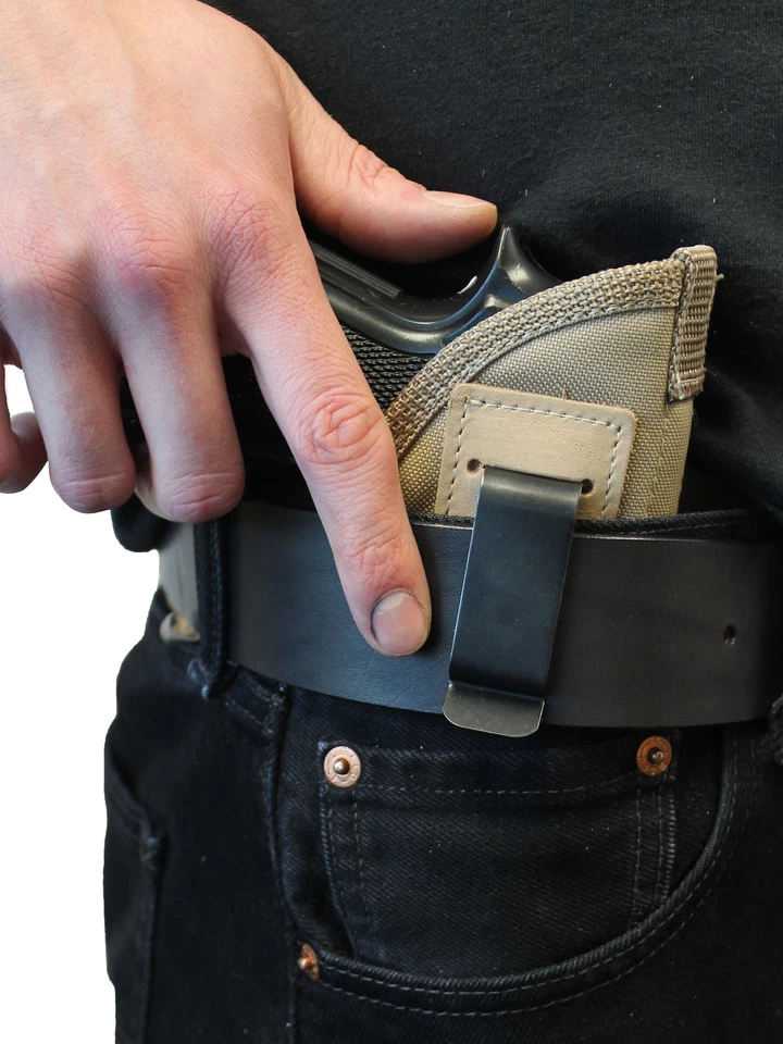 New Barsony Desert Sand Inside the Waistband Holster Full Size 9mm 40 45 Pistols - Image 4 of 4