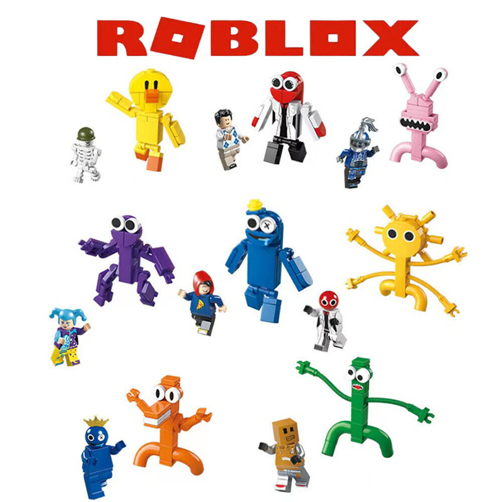 RAINBOW ROBLOX FRIENDS Doors Building Blocks Model Children gifts