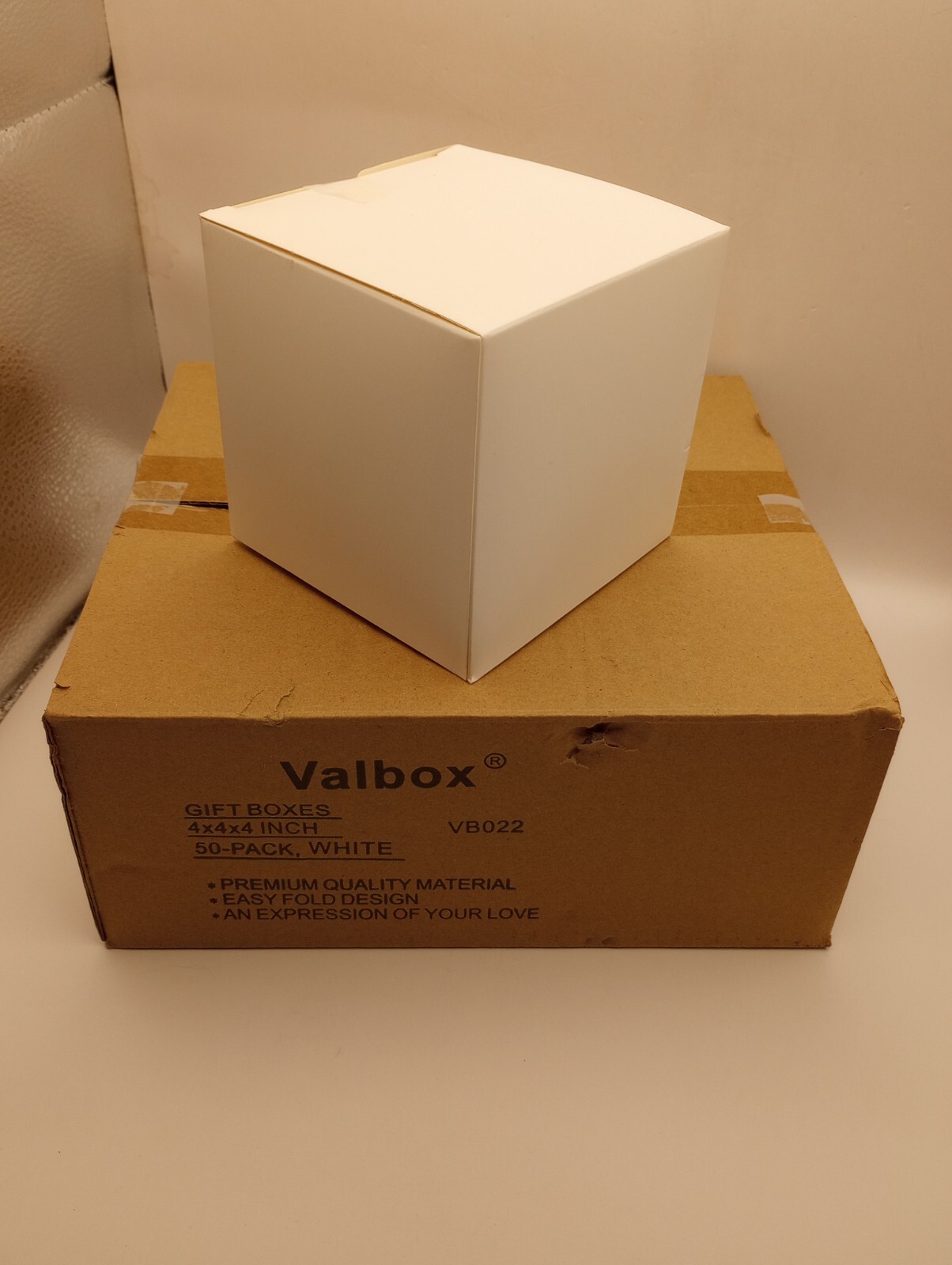 Es 25 Qty White Valbox Vb022 Premium Quality Easy Fold