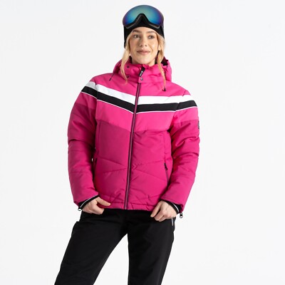 Damen Dare2b Powder Pure Pink Skijacke
