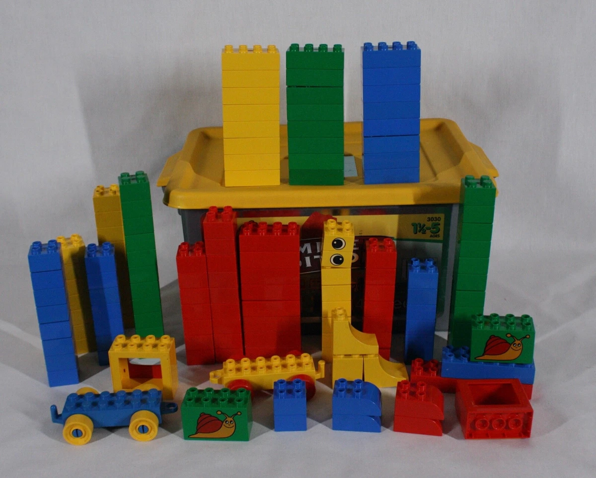 RARE VINTAGE DUPLO 25TH ANNIVERSARY LIMITED EDITION SILVER LEGO