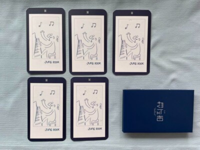 BTS 韓国5th muster ゲストブックカード　ジョングク　コンプ BTS JUNG KOOK Guest Book Card Set Photocard 5th MUSTER MAGIC SHOP