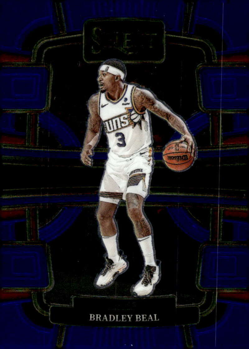 BRADLEY BEAL 2023-24 Panini Select Blue Base #47 Suns Concourse