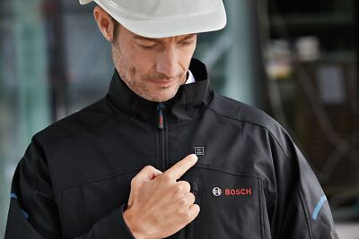 Bosch Professional Beheizbare Akku-Jacke GHJ 12+18V XA, Größe L
