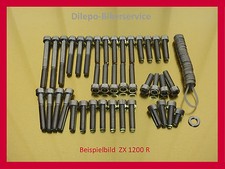Schrauben Edelstahlschrauben Motorschrauben für Kawasaki Ninja ZX12 R / ZX 12 R