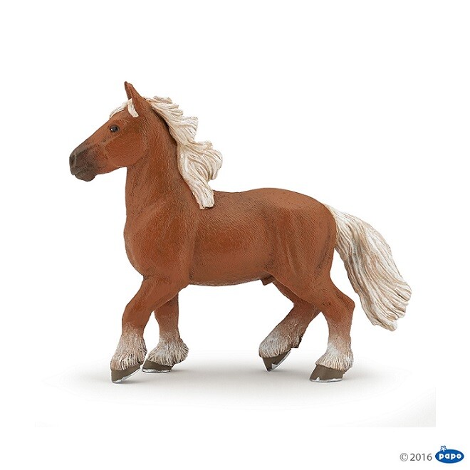 Papo 51555 Comtois Horse 14 Cm Horse World