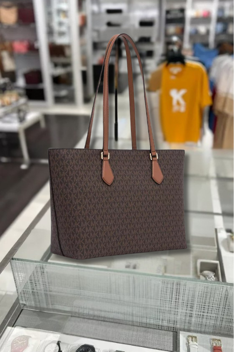 Michael Kors Sheila Large Multifunction Tote Bag + Top Zip