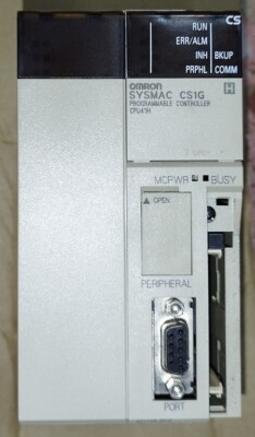 GETESTET       OMRON CS1G-CPU43H -- CS1G CPU43H