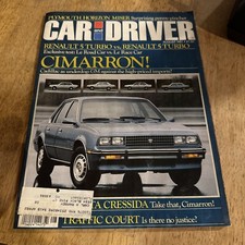 CAR and DRIVER Magazine August 1981