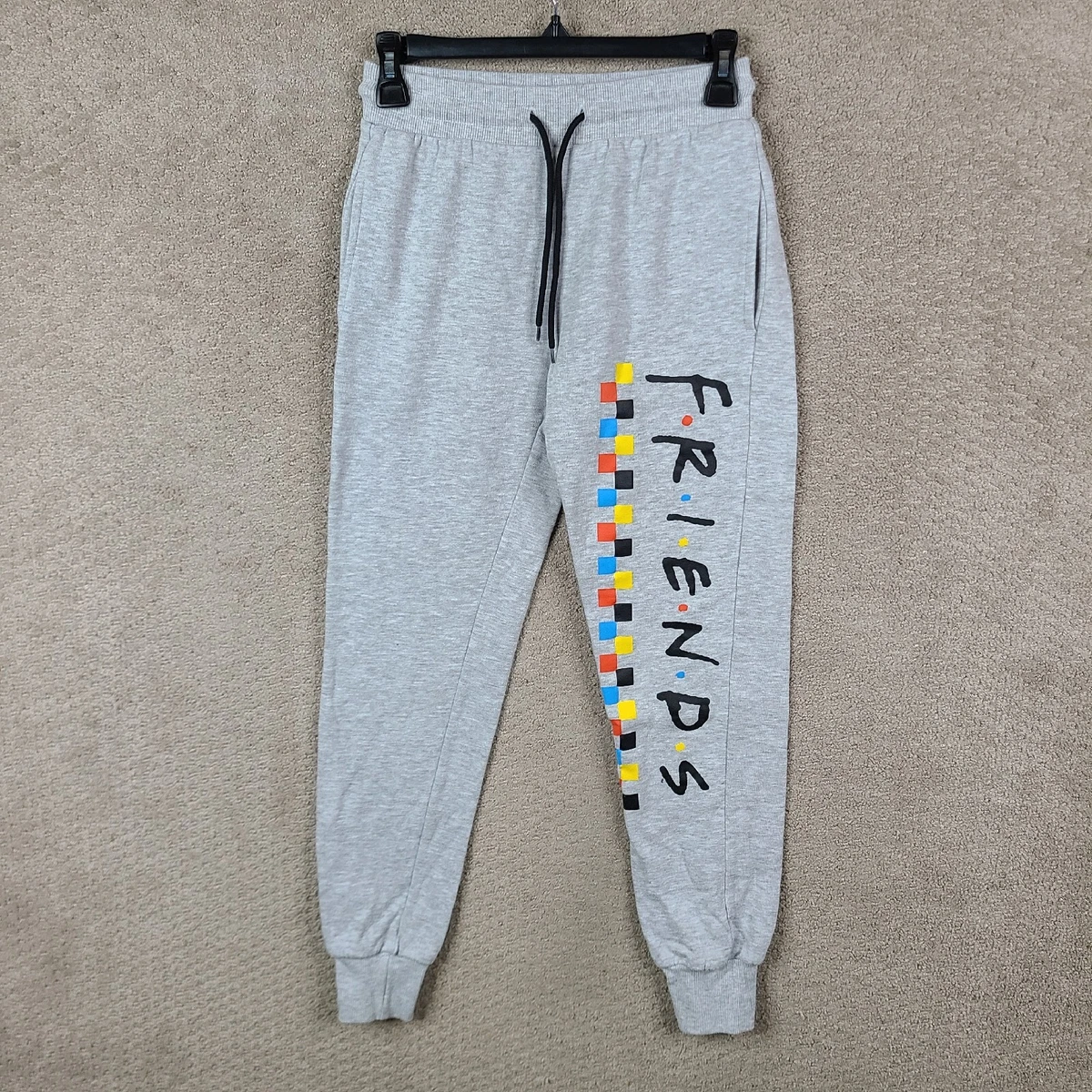 Friends The Television Series Pants Womens XS Gray Jogger