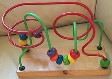Niños Bebé Madera Laberinto Juguete Granos de Educativo Juguete