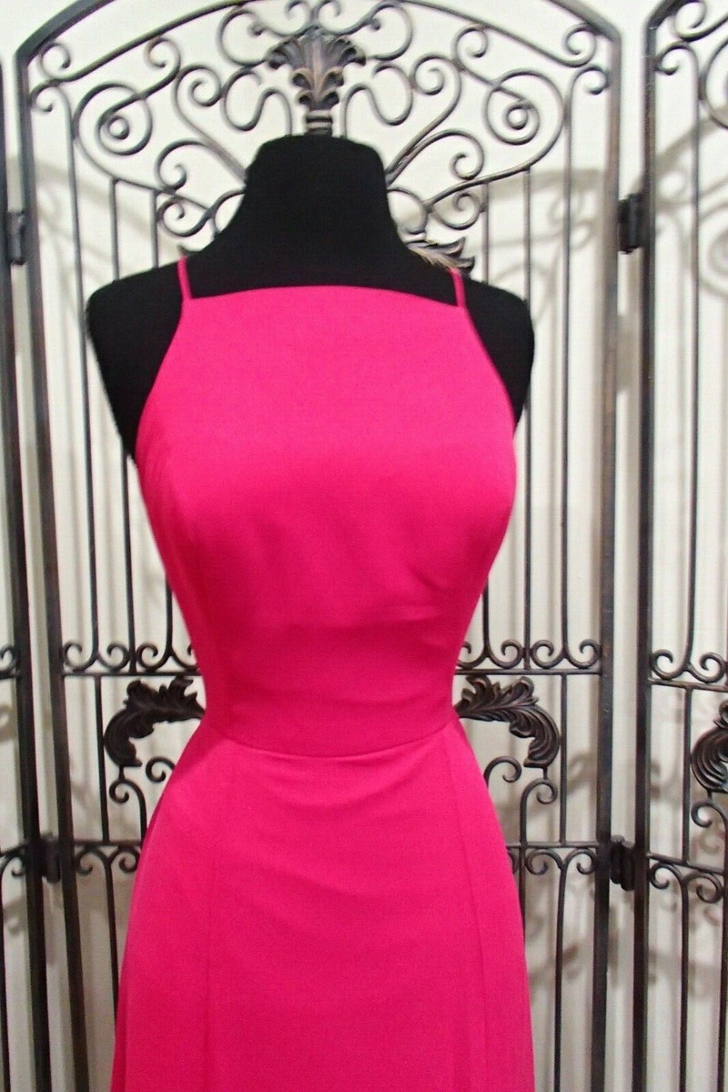hot pink black tie dress SR459 AFTER SIX 6759 SZ 10 $285 CHIFFON PROM FORMAL GOWN If you’re between sizes Labordaysale9/3-best Glamorous Spaghetti-Straps Black Sequins Size:M (6-8 years)