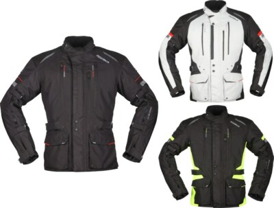 Modeka Striker II Uomo Moto Giacca Impermeabile Taglie Forti