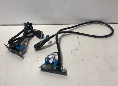 Lot of 2 RGB 580xi Interface Audio Modules with 26-521-01 RGB Cable
