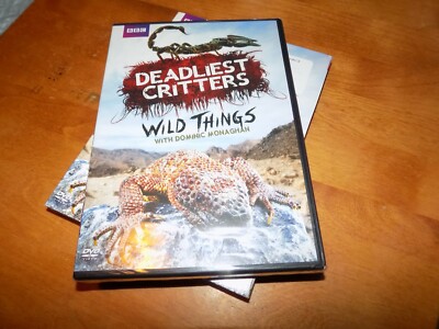 BBC DEADLIEST CRITTERS WILD THINGS DOMINIC MONAGHAN Venomous Creatures DVD NEW