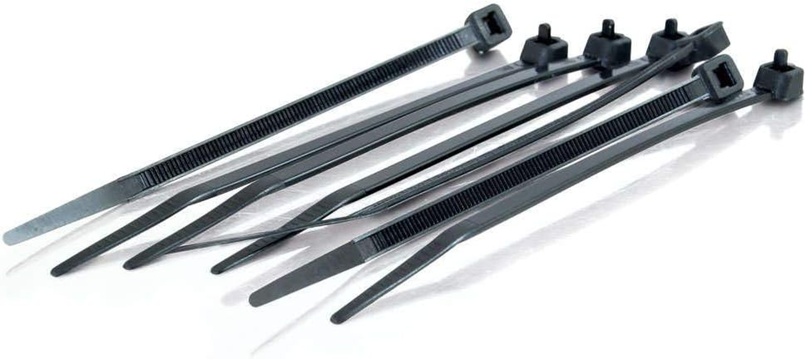 4-Inch Black TAA Compliant Cable Ties 100-Pack