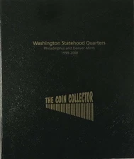 Coin Collector Album For US Statehood Quarters P&D High Quality NO PVC New