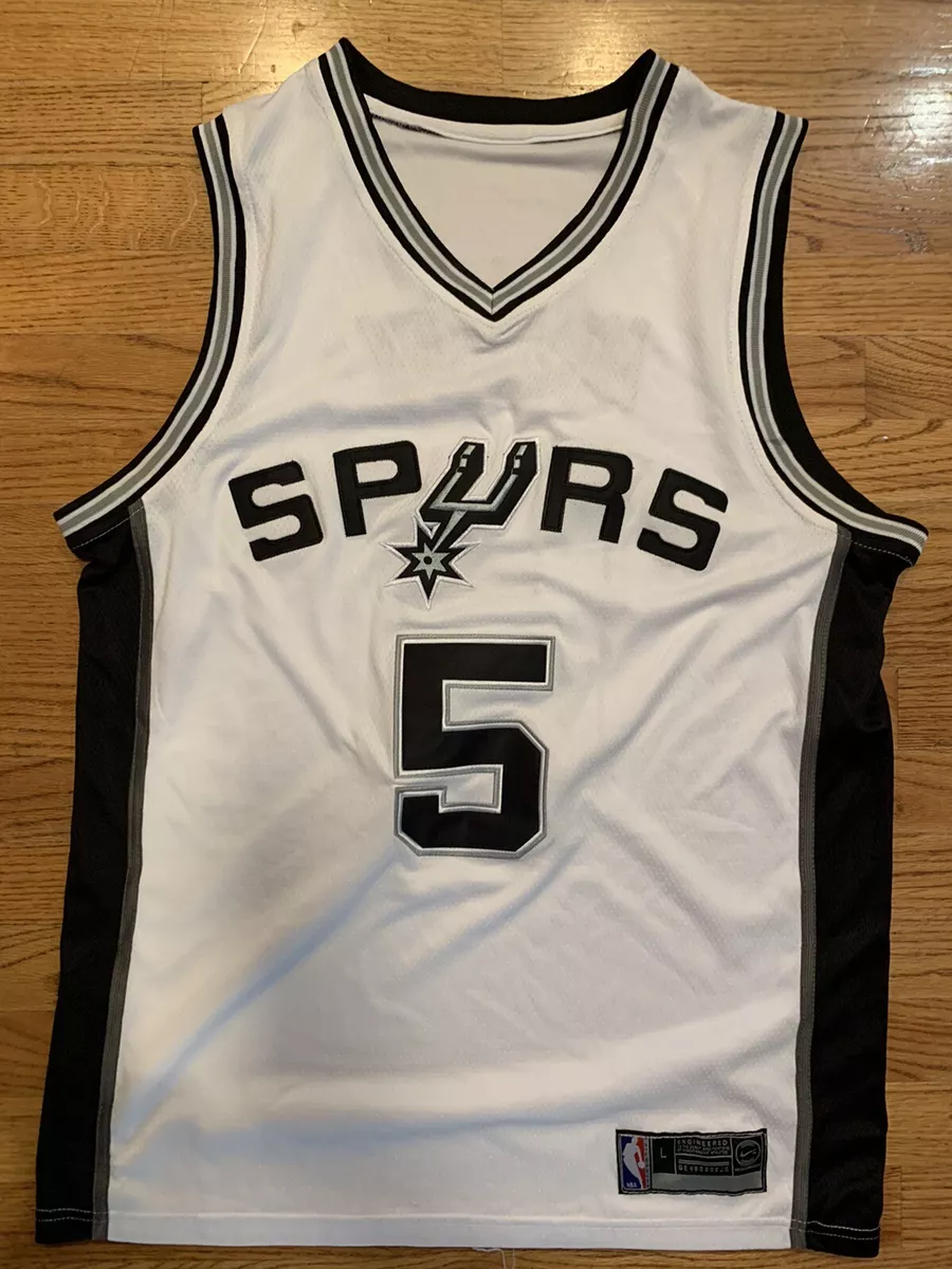 NBA San Antonio Spurs Dejounte Murray #5 Jersey Men's XL Black