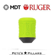 MDT Ruger American SA/LA Clamp On Oversized Bolt Knob Green 105337-GRN