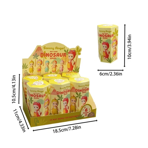 Süßer Sonny Angel Blindbox Dinosaurier Serie Engel Mini Figur Anime Figuren Spielzeug - Bild 8 von 21