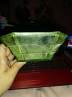 Vintage Light Green Glass Dish Possibly For Butter — photo 3