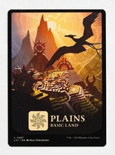 MTG The Lost Caverns of Ixalan - Plains Basic Land - Full Art 0287