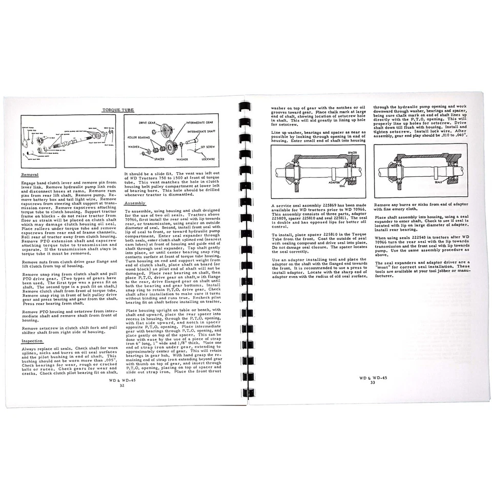 Allis Chalmers WD WD45 Service Manual - Image 2 of 3