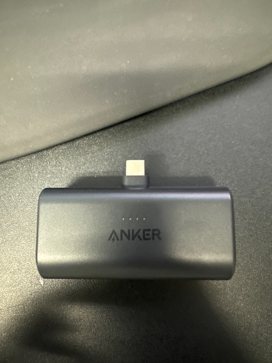 Anker Nano Power Bank 5000mAh Built-in USB-C Connector Charger for