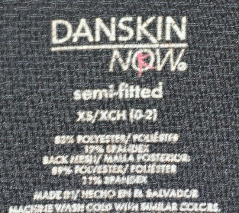 danskin now semi fitted tank top