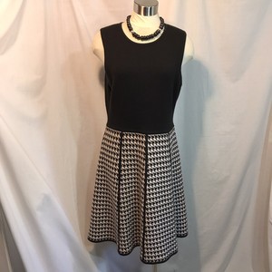 calvin klein houndstooth dress