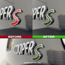 MINI F-Series Cooper S Rear Accent Decal / Sticker - Caper Green - F55 F56 F57