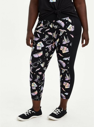 Torrid Harry Potter High Rise Crop Active Legging NWT New 2X