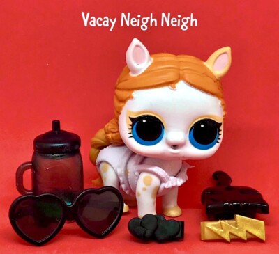 LOL Surprise Vacay Neigh Neigh Pet Horse Pony Doll Fluffy Blind