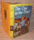 Nancy Drew #7 Clue in the Diary - Yellow Spine Matte Hardcover EXC!