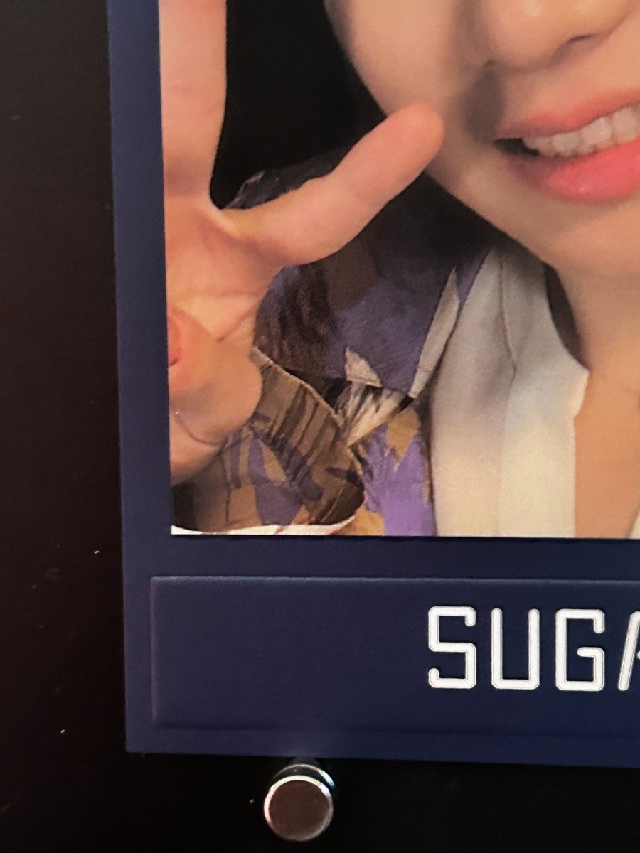 SUGA BTS MAGIC SHOP official Photo Card Army Fan Meeting 5th
