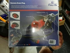 Flow-Rite Remote Drain Plug 8 foot cable USED ON SKEETER VEXUS RANGER BASS BOATS