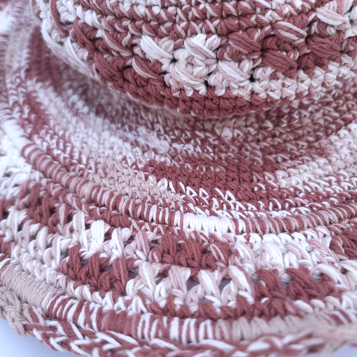 Free People LUSANA Boca Wide Brim Shade Slouch Hat Brown 