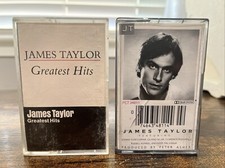 James Taylor Lot of 2 Cassette Albums Tested Collectible