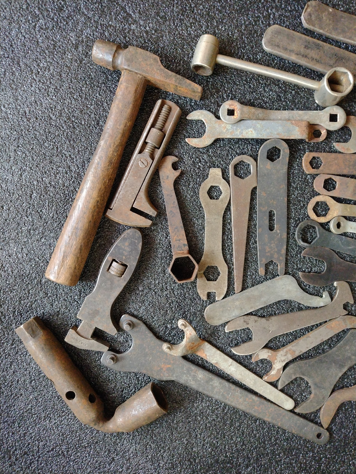 BSA Motorcycle & BENTLEY Spanner Wrenches ToolKit Vintage & rare ...