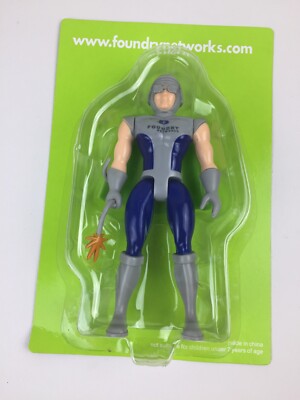 New Rare Foundry Networks Foundry Man Superhero Action Figure