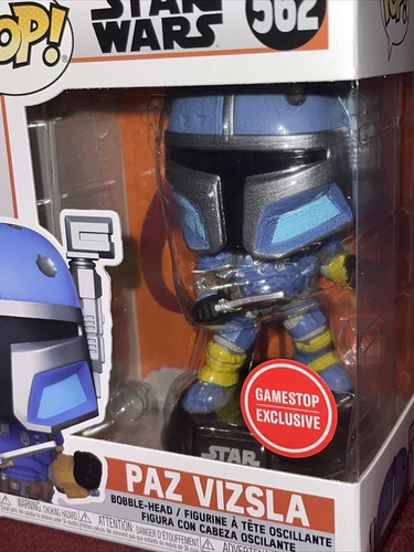 Funko pop Paz Vizsla #562 Star Wars: The Mandalorian GameStop Exclusive Prot C4