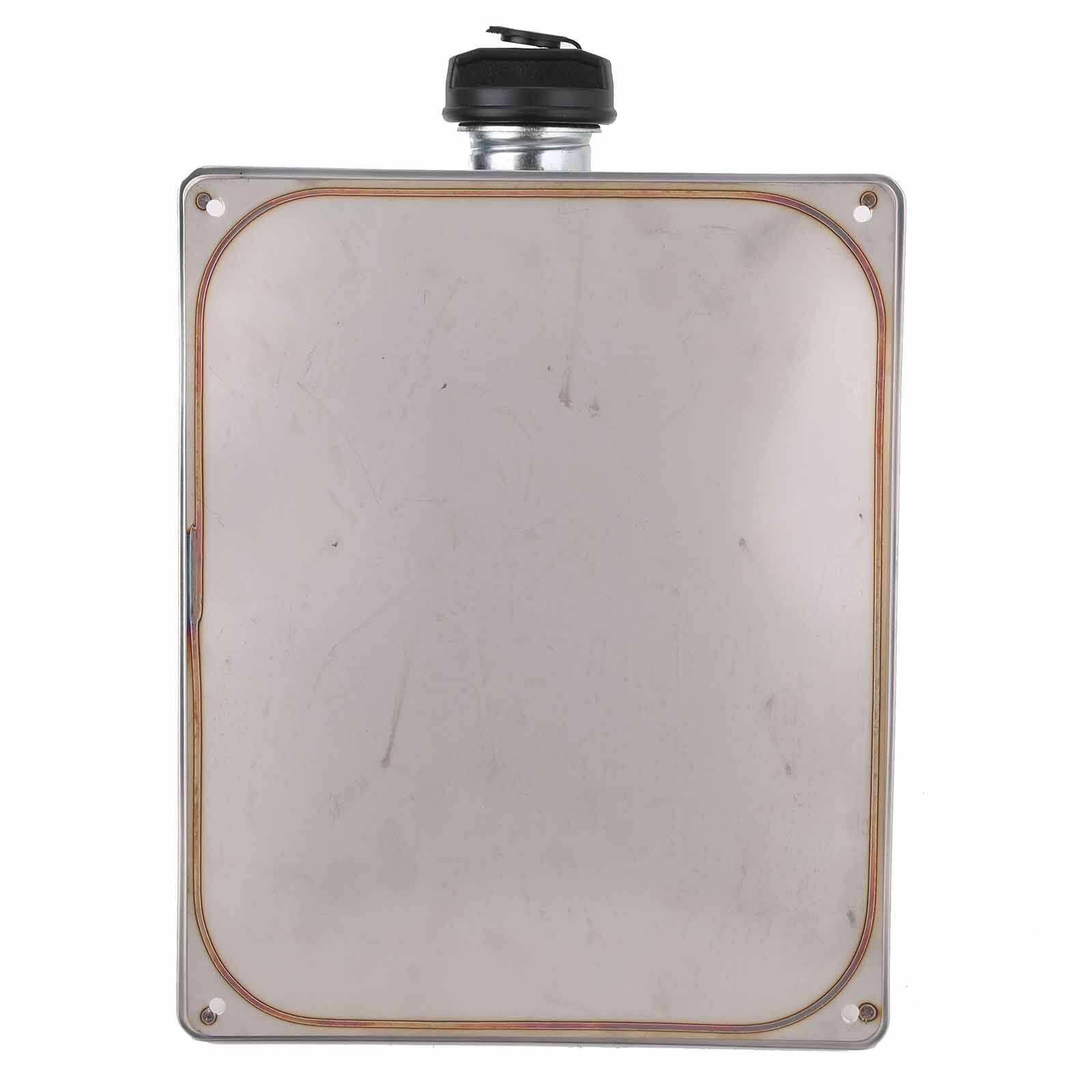 8L Air Diesel Heater Fuel Tank Oil W/ Lock Stainless Steel Fit For Car