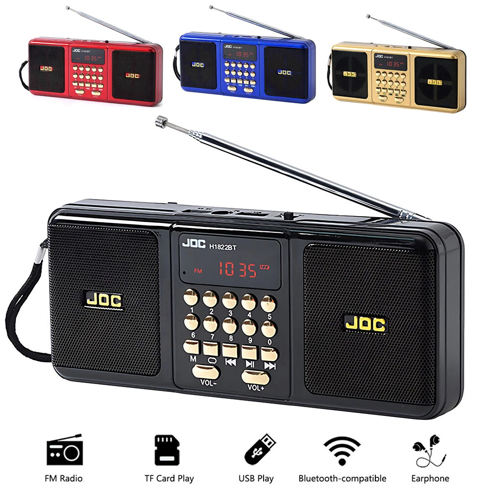 Vetrineinrete&reg; Cassa Speaker Bluetooth Ricaricabile 10 Watt Radio Fm