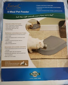 petsafe eatwell 5 meal pet feeder