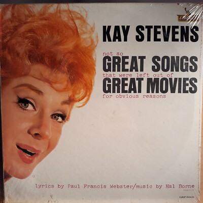 SEALED Kay Stevens ~ Not So Great Songs | Liberty LRP-3309 1963